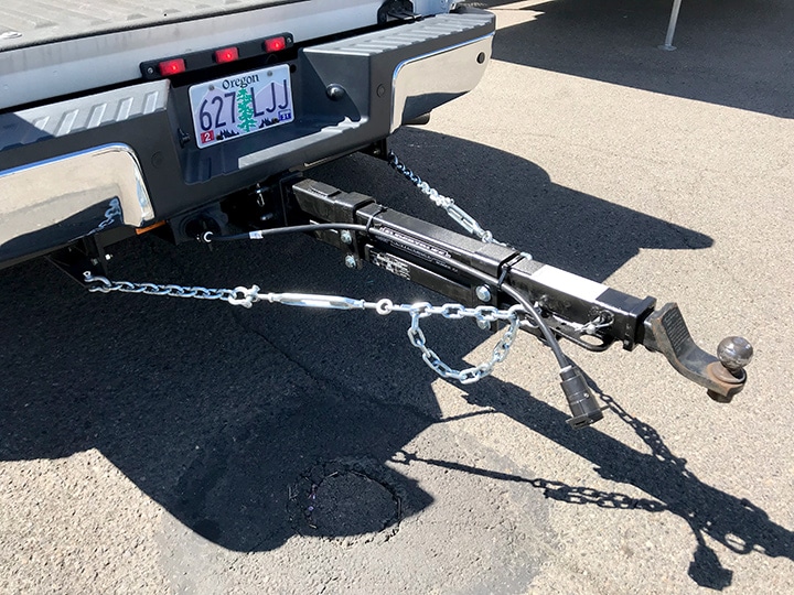 Torklift SuperTruss installed on Ford truck.