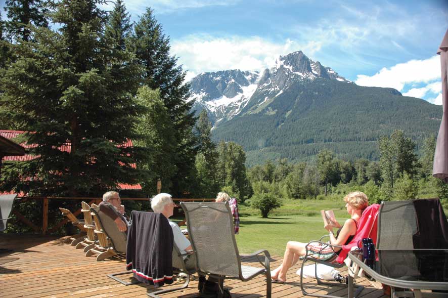 The downside of visiting the Bella Coola Valley? The setting can be so relaxing and the scenery so spectacular, you won’t want to leave.