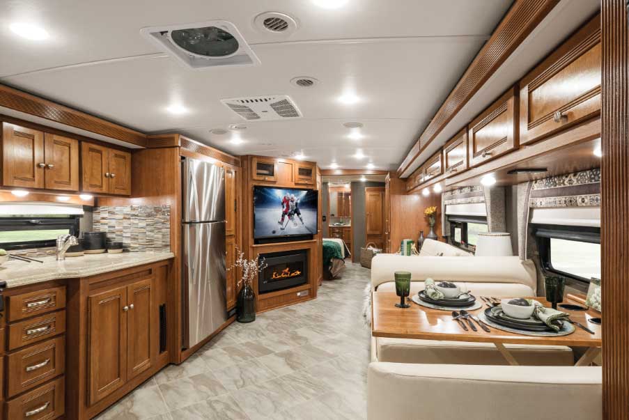 Winnebago Forza 38F interior Winnebago Forza 38F interior
