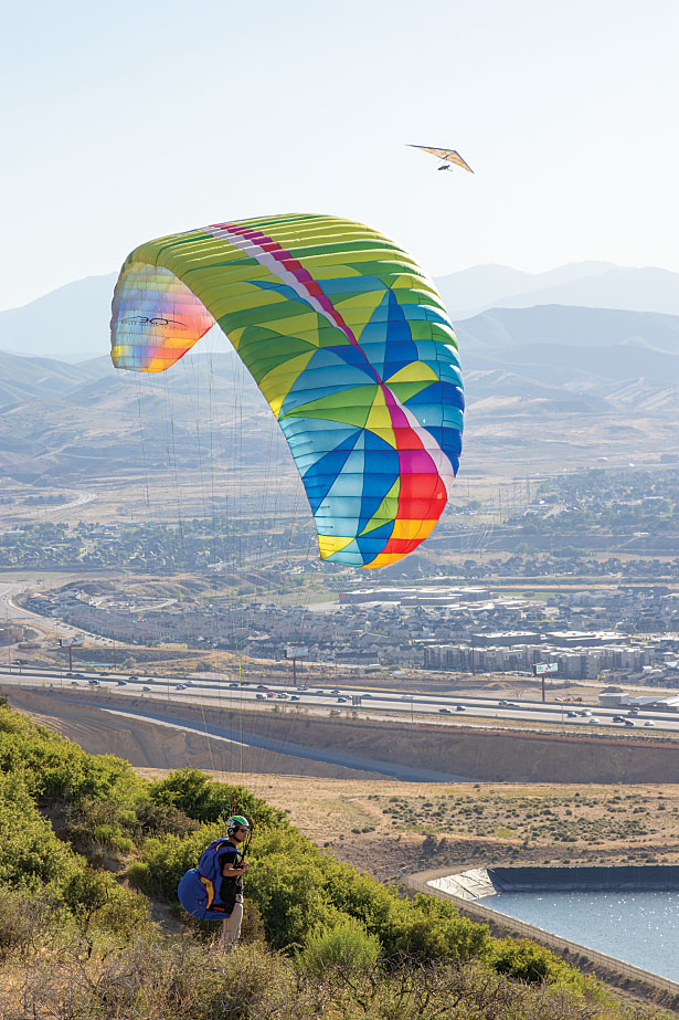 Hang-gliding Landscape