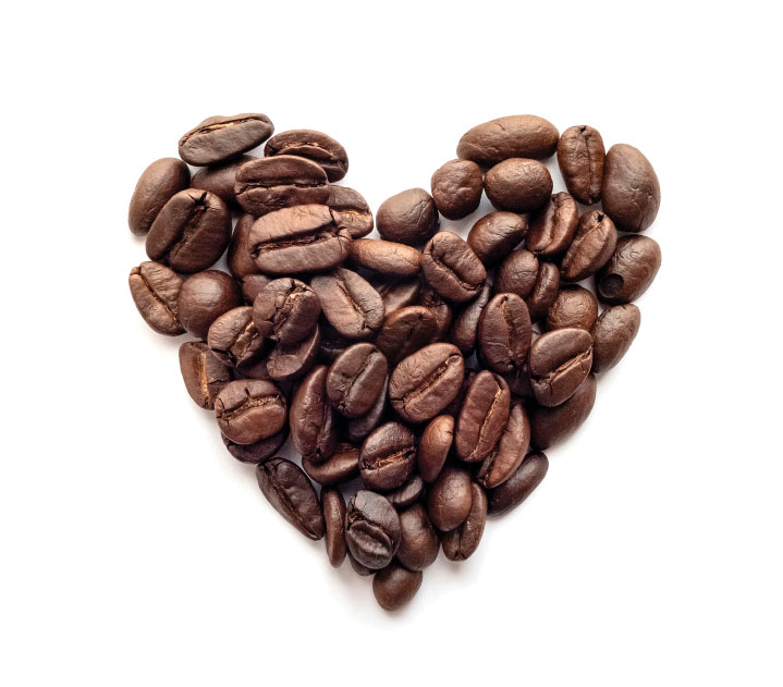 Coffee Beans Heart
