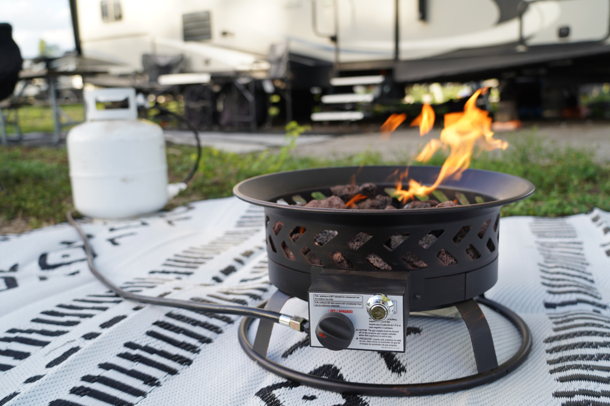 Mr. Bar-B-Q Portable Outdoor Fire Pit