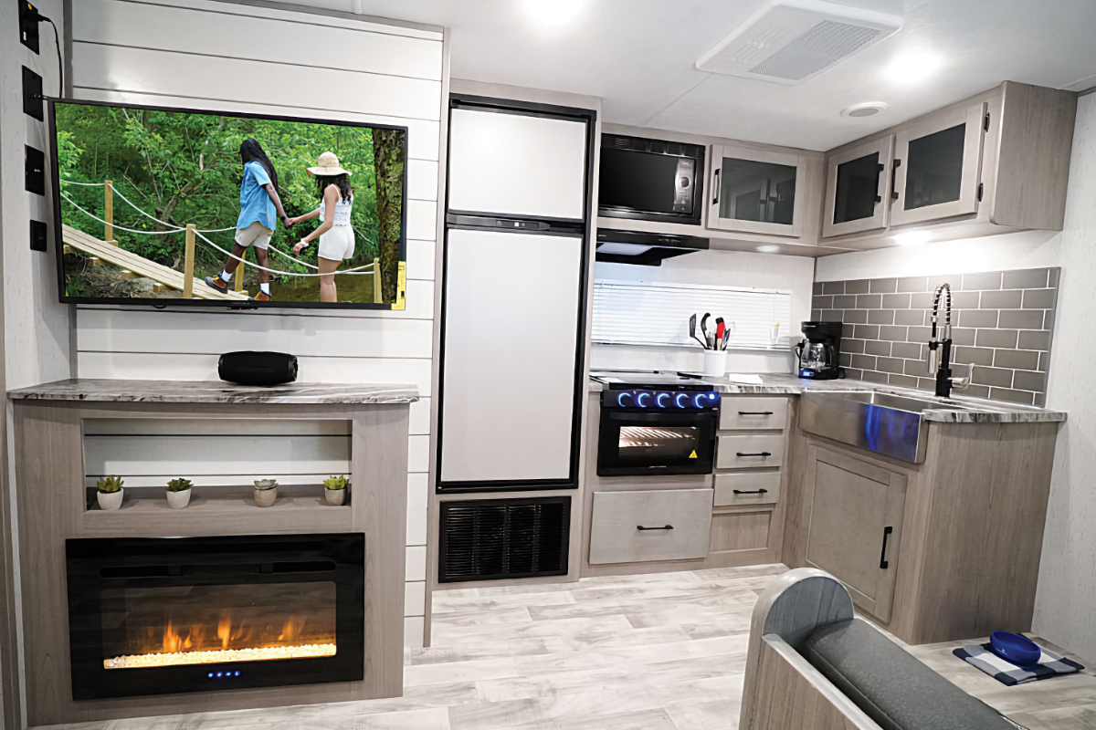 RVs with fireplaces