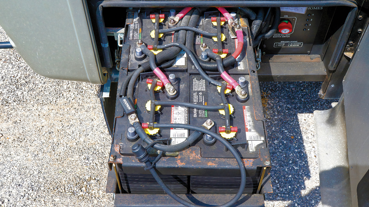 RV battery maintenance