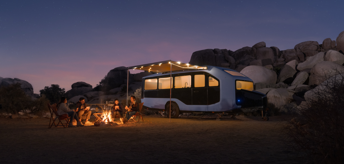 Pebble Flow travel trailer