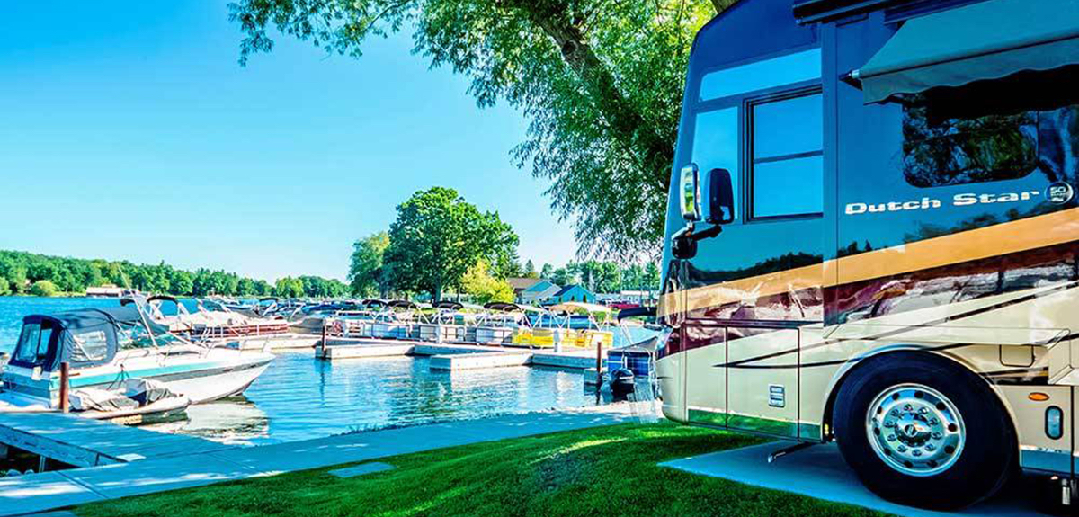 waterfront RV campgrounds