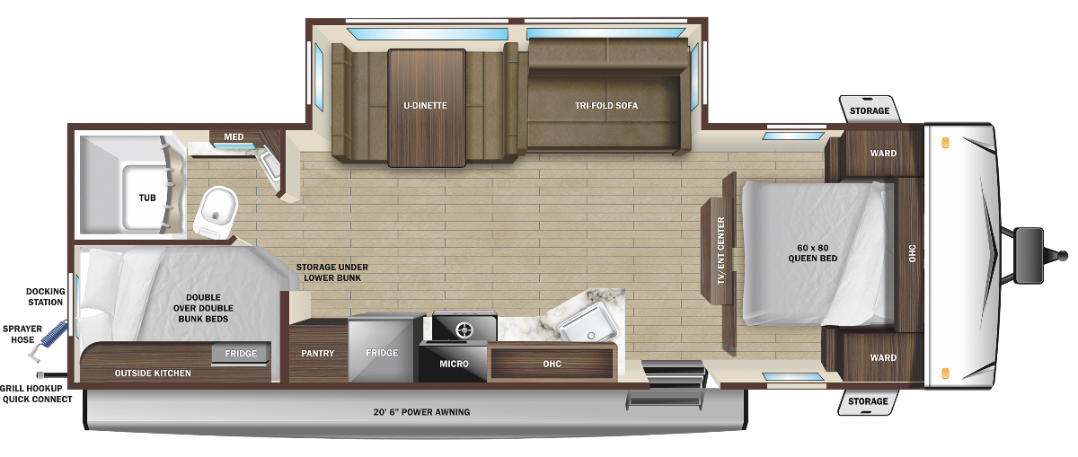 Starcraft Super Lite travel trailer