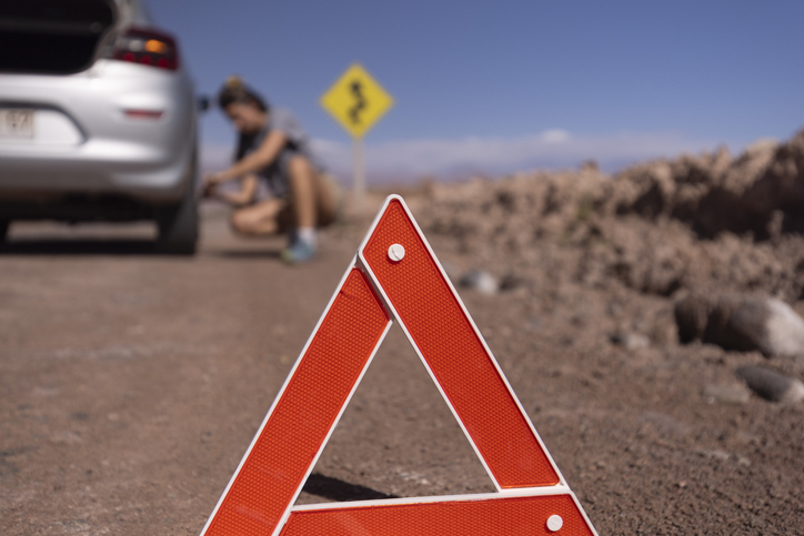 Road hazard cone