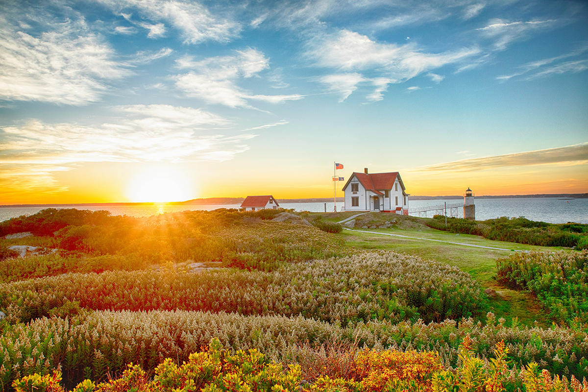 Photo of Maine Coast.