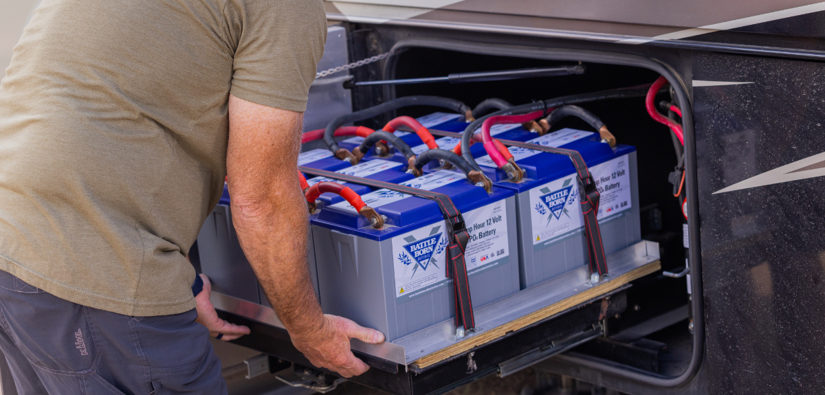 Convert to Lithium RV batteries