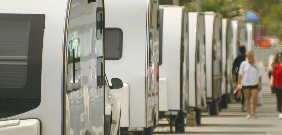 Attending an RV show