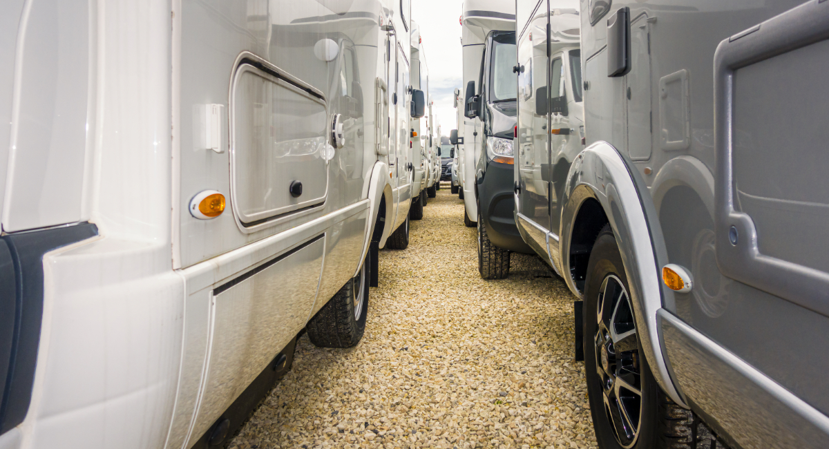 attending an RV show